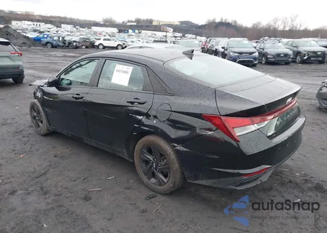 2021 Hyundai Elantra Sel z USA, uszkodzony, nr VIN 5NPLS4AG8MH040121